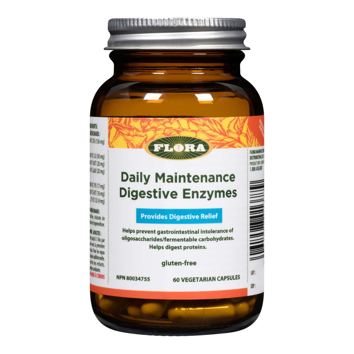 Daily Maintenance Enzyme | Enzymes entretien quotidien – 60 capsules