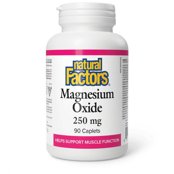 Magnesium Oxide 250 mg – 90 Caplets