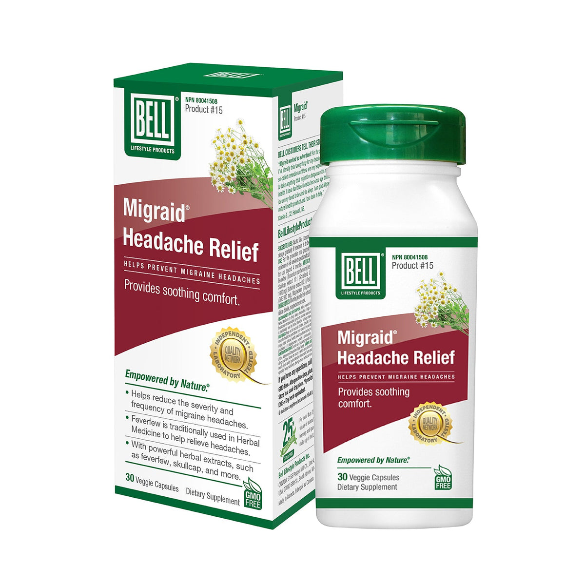 #15 Migraid® Headache Relief – 30 Capsules