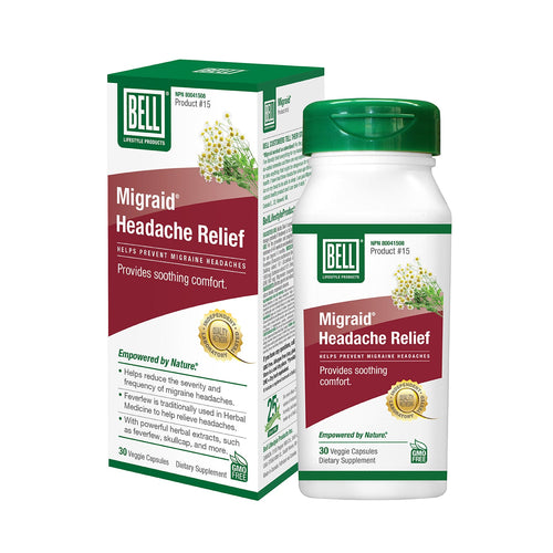#15 Migraid® Headache Relief – 30 Capsules