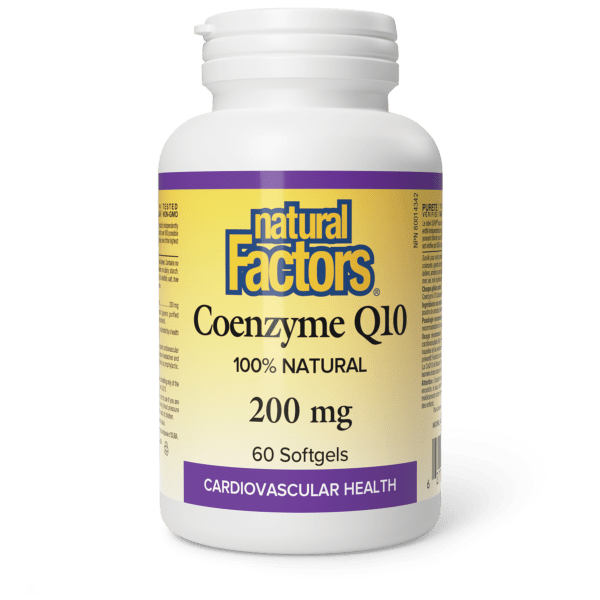 Coenzyme Q10 100 % Natural 200 mg – 60 Softgels