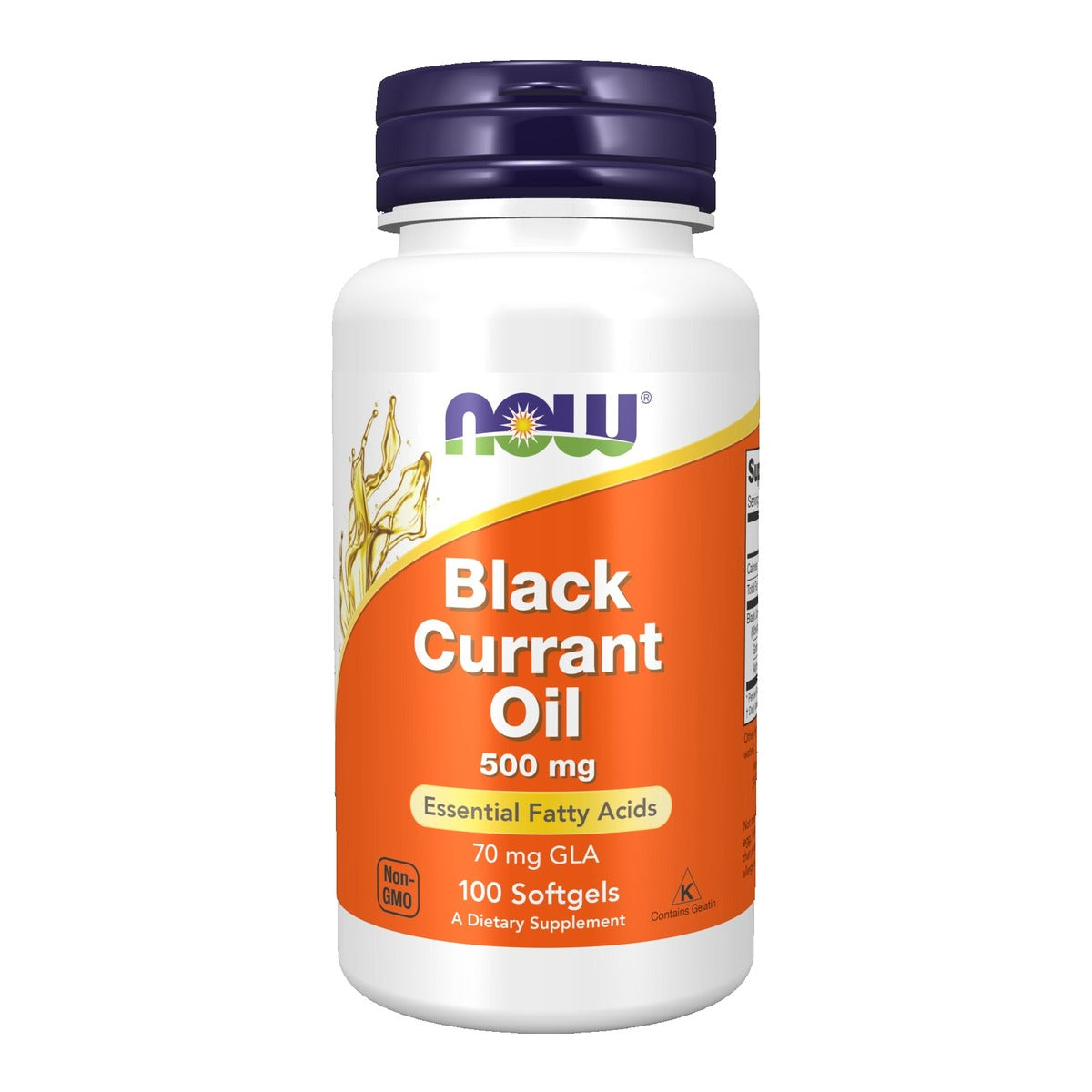 Now Black Curr Oil 500mg / 100