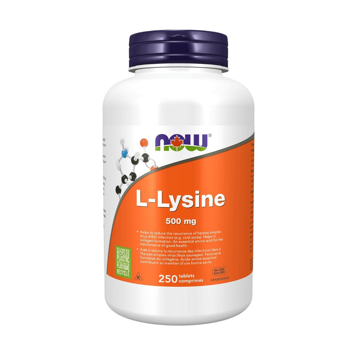 Now L-Lysine 500mg / 100 C