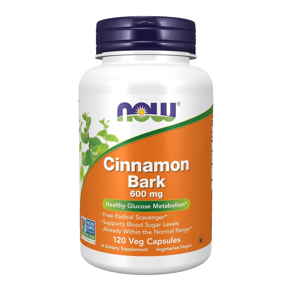 Now cinnamon 600mg / 120 C