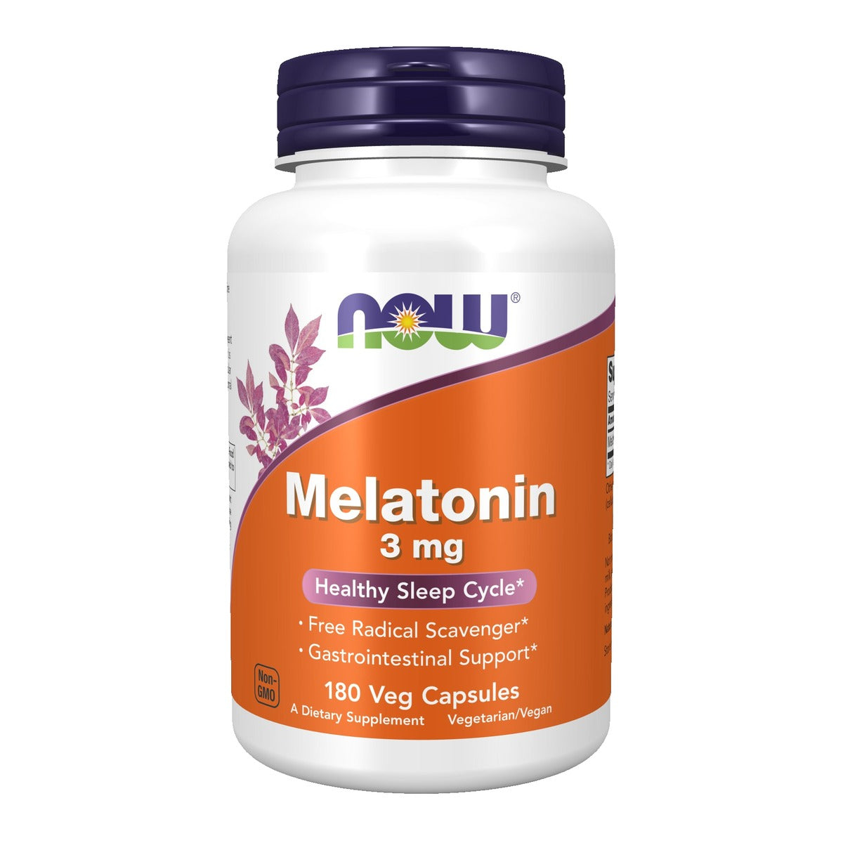 Now Melatonin 3mg 180c