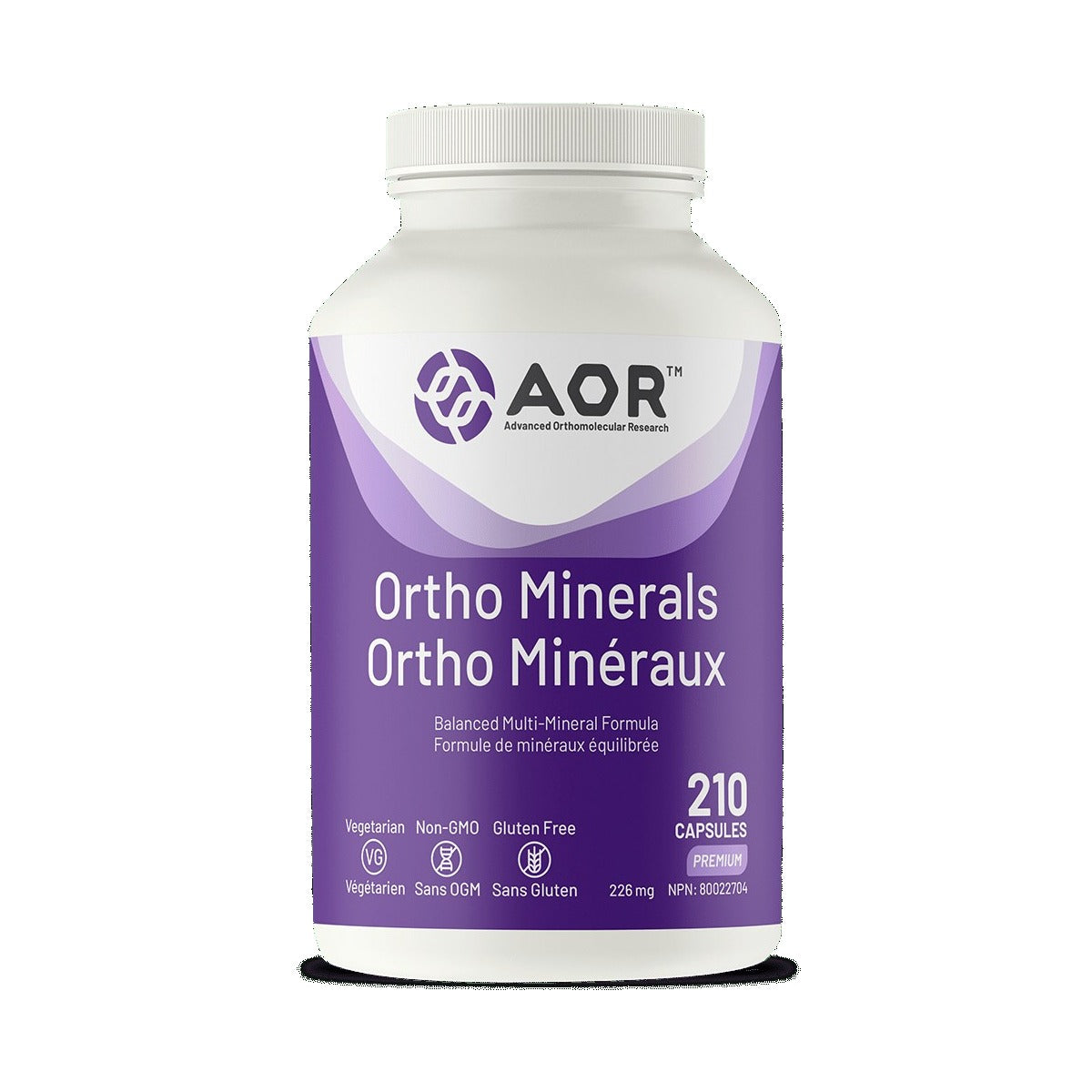 AOR Ortho Minerals 210 Capsules