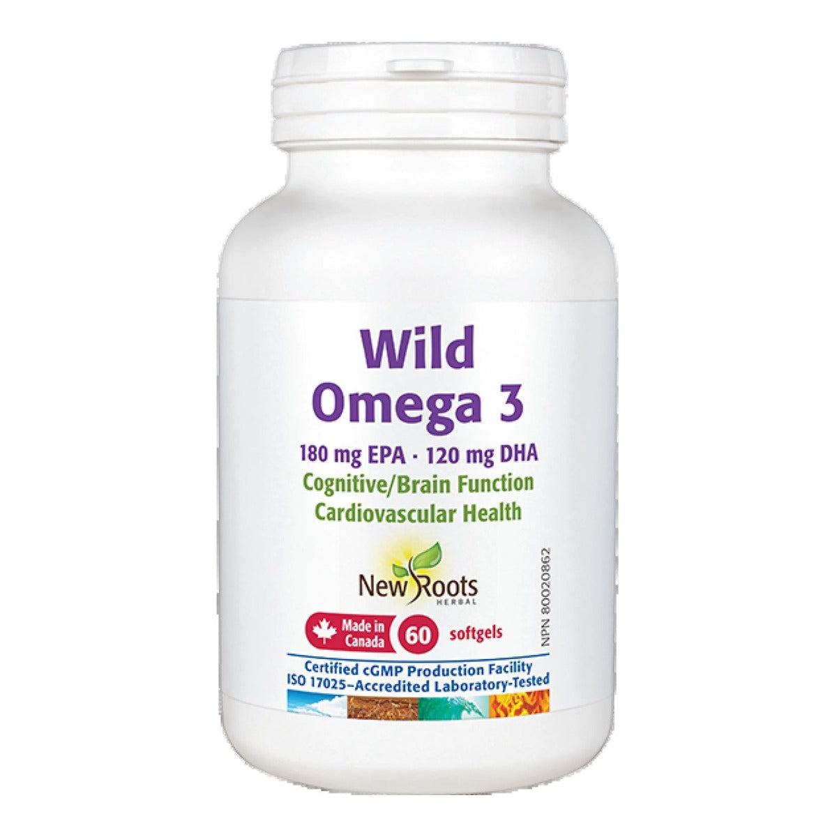 NRoot Wild Omega 3 120 C