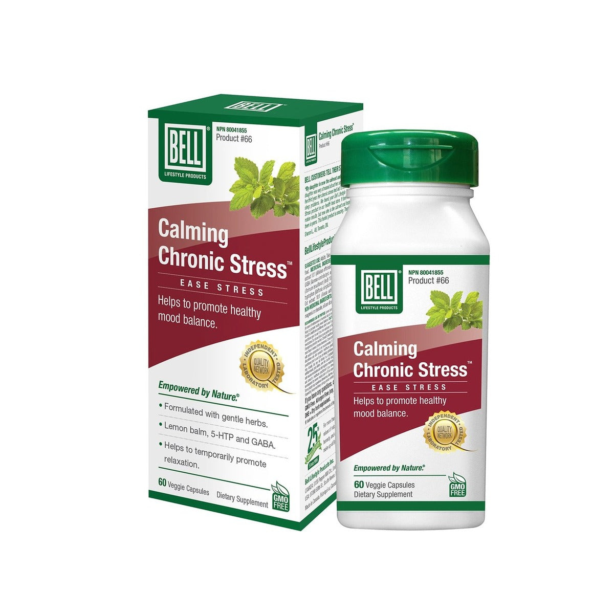 Bell Calming Chronic stress 60
