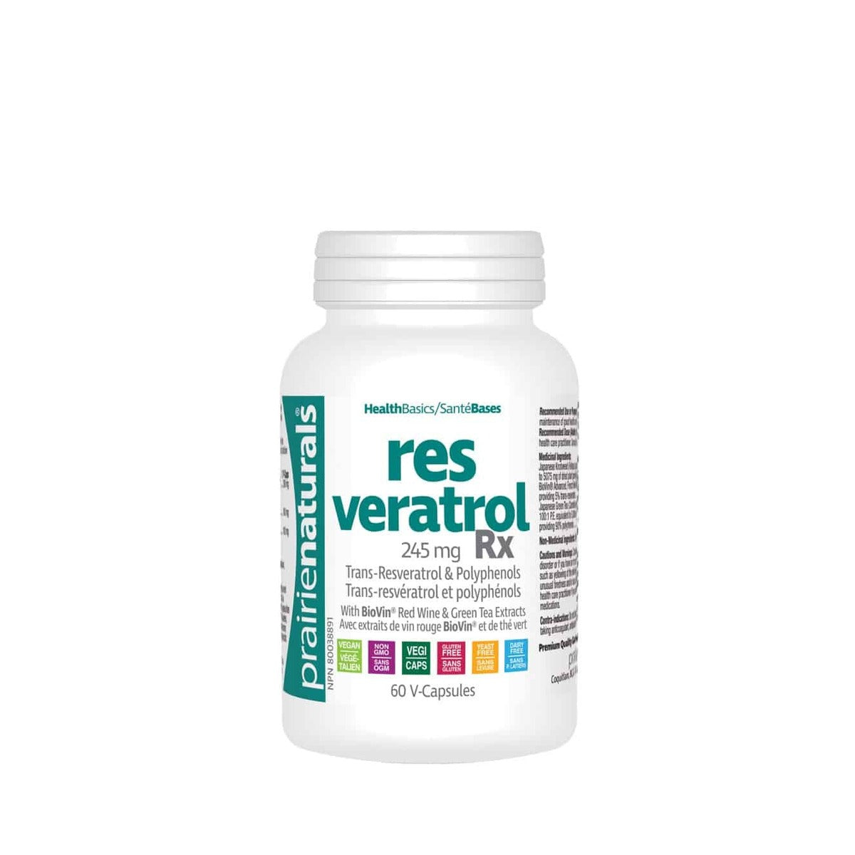 PNat Resveratrol Rx 265mg / 60