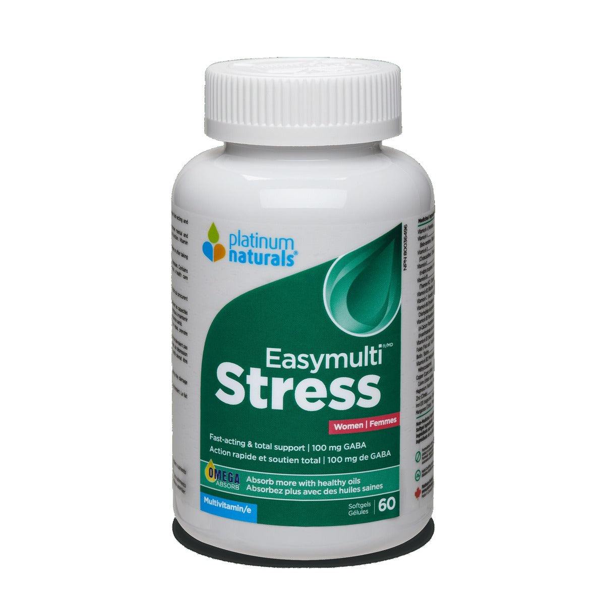 Platinum Naturals Easymulti Stress Women 60 Softgels