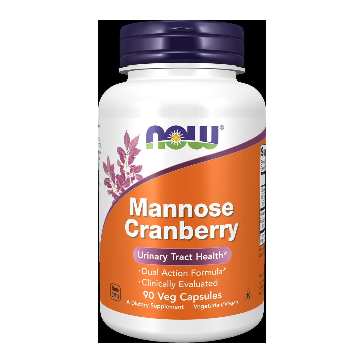 Now Mannose Cranberry 90 vcaps