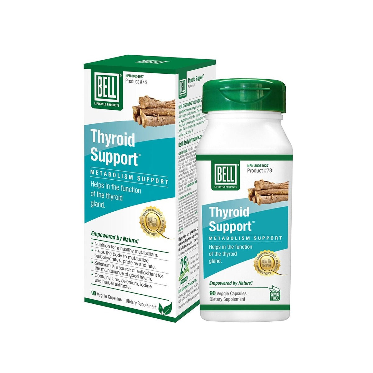 Bell Thyroid Support 762mg / 9
