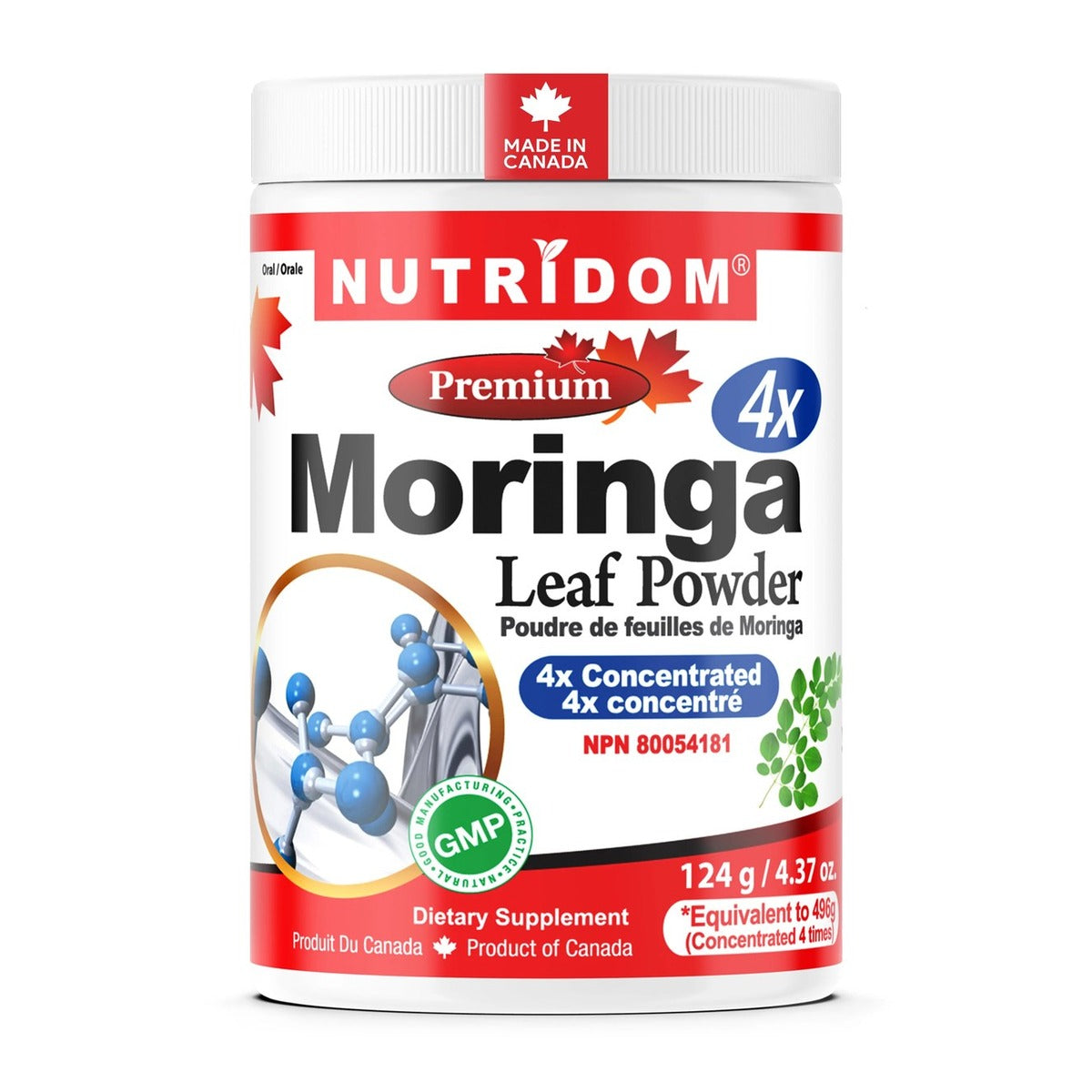 Nutridom Moringa leaf Pwd 4X 1