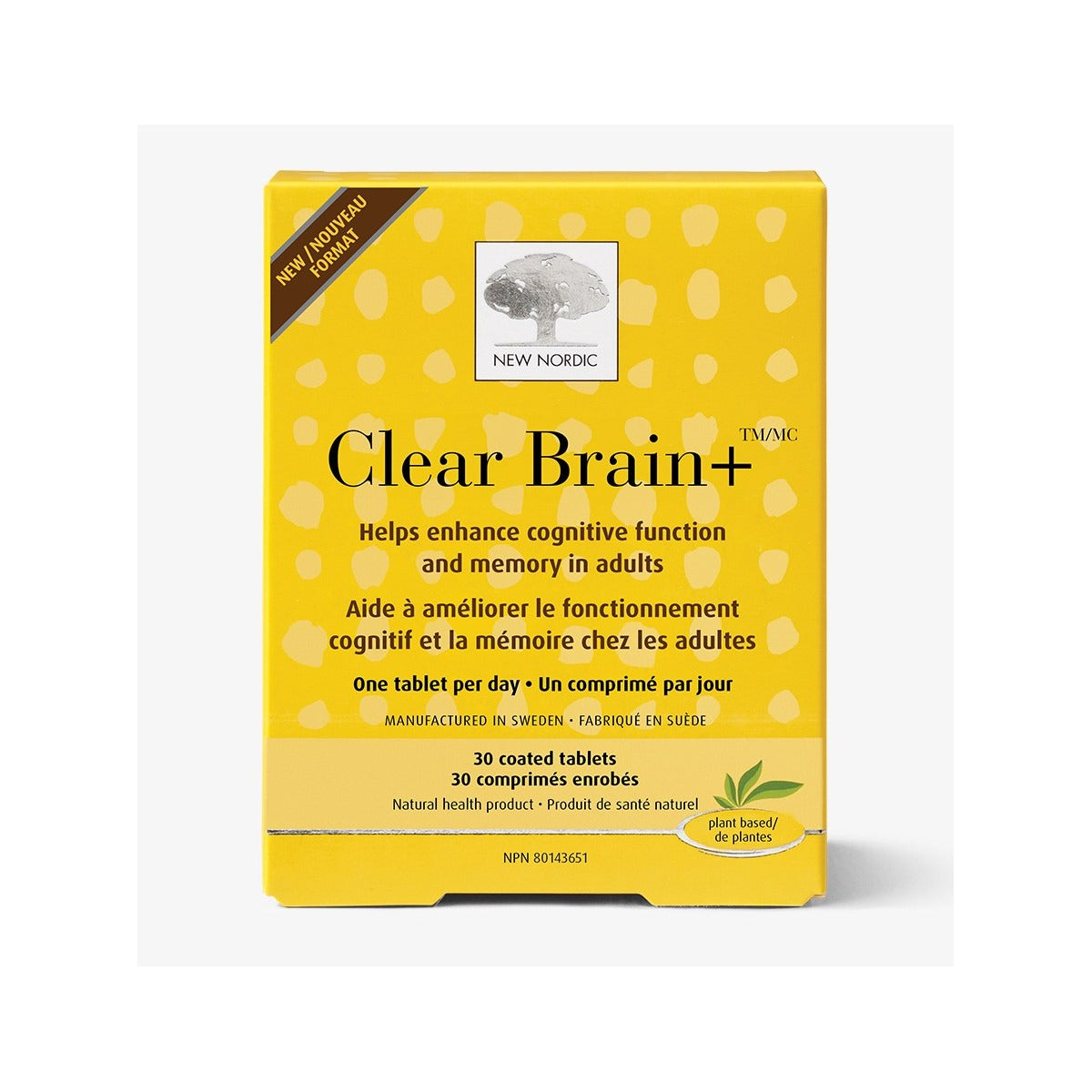 new nordic Clear Brain 60tabs