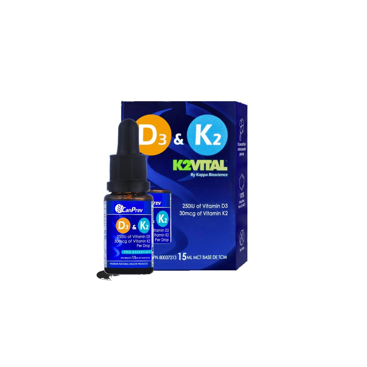 canPrev D3 & K2 15ml