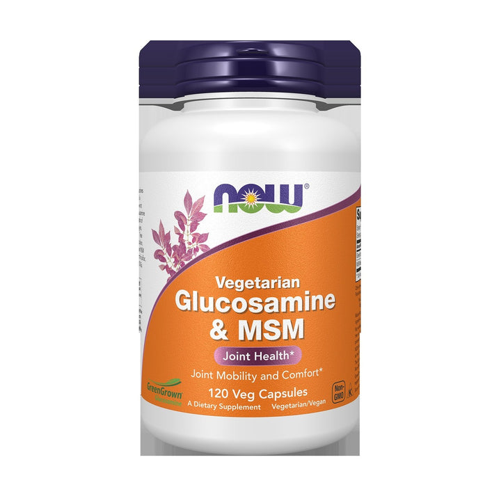 Now Veg Glucosamine MSM 120 C