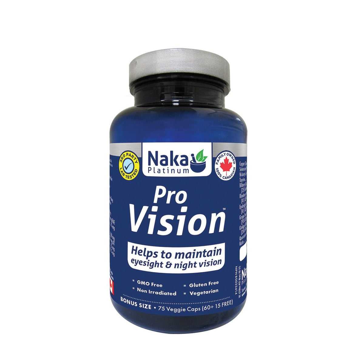 Naka Pro Vision 75vcaps
