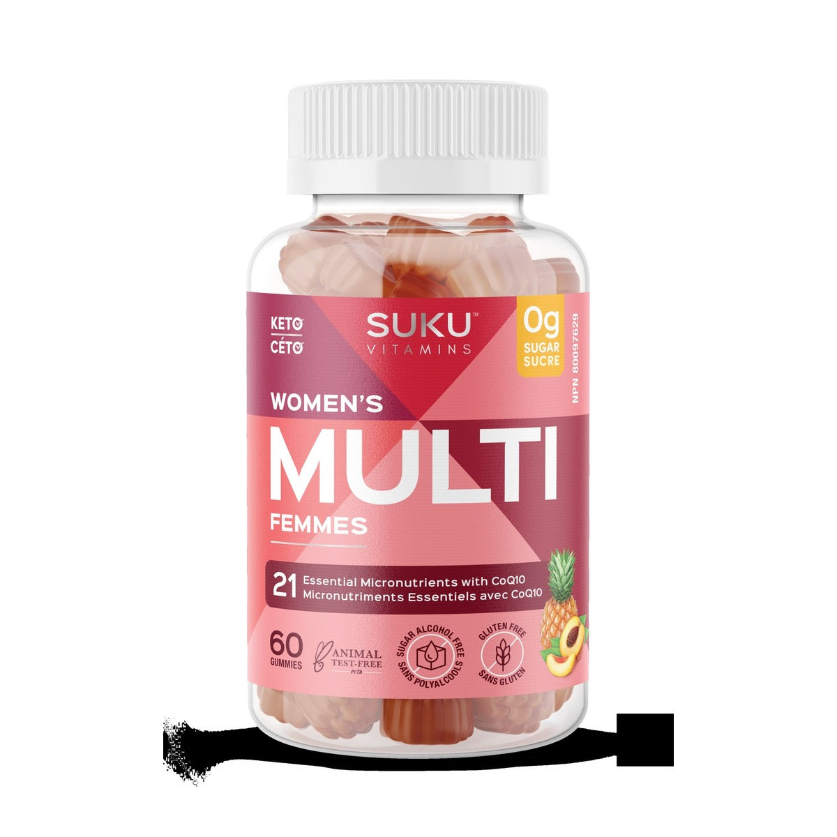 SUKU Women's Multi 60 Gummies
