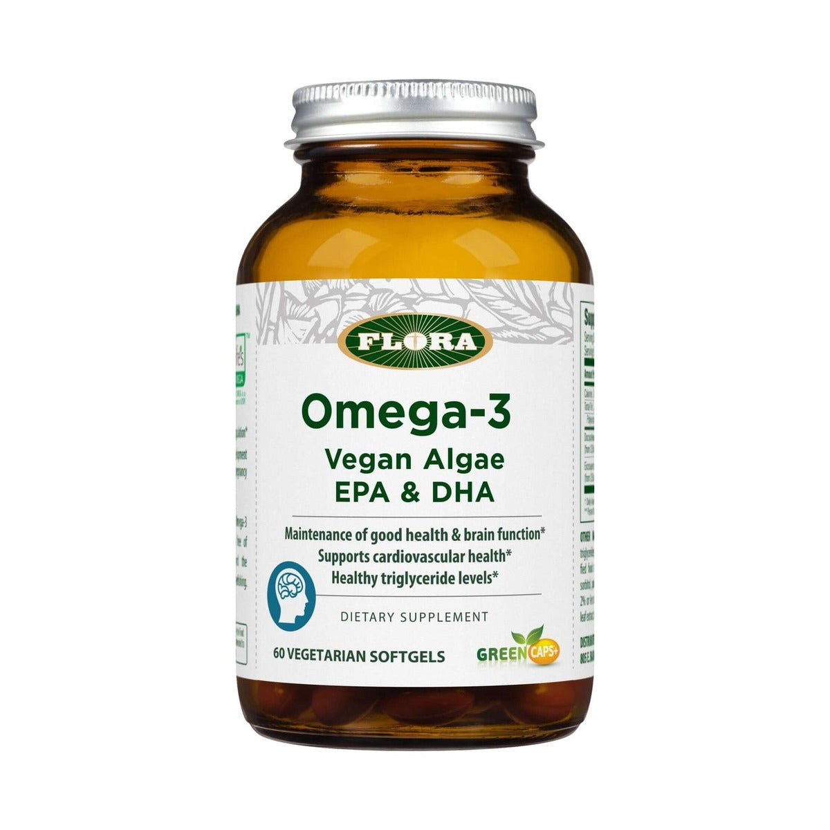 Flora Omega-3 Vegan Algae 60c
