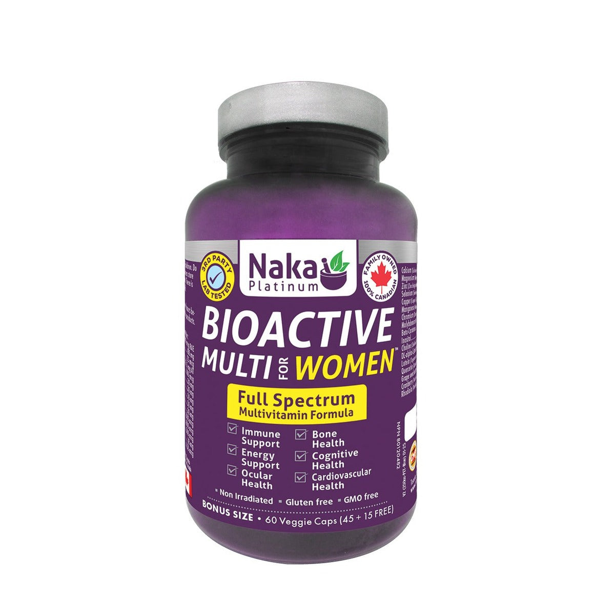 Naka Bioactive Multi for Women 60 Capsules