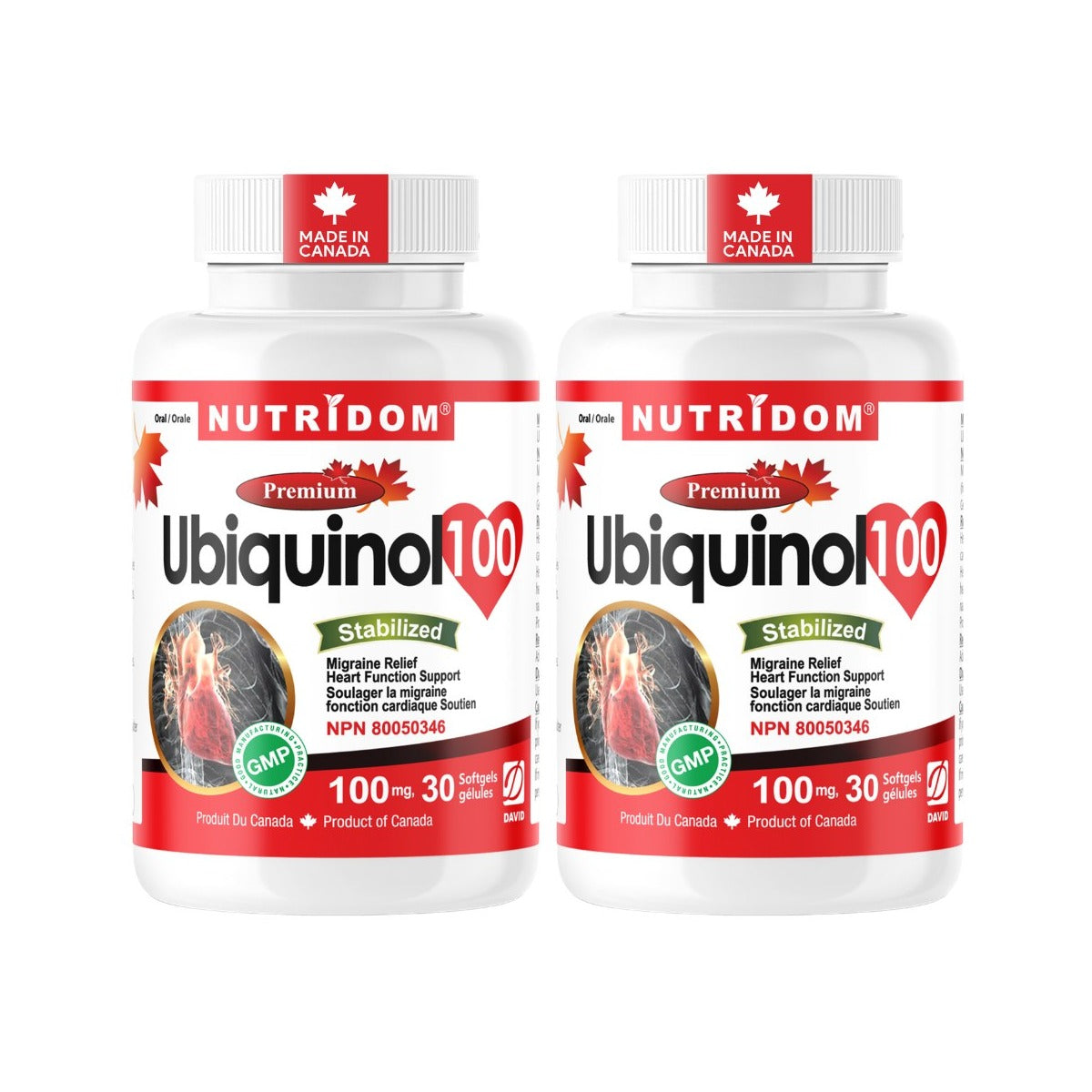 Nutridom co q 10 100mg 60sg