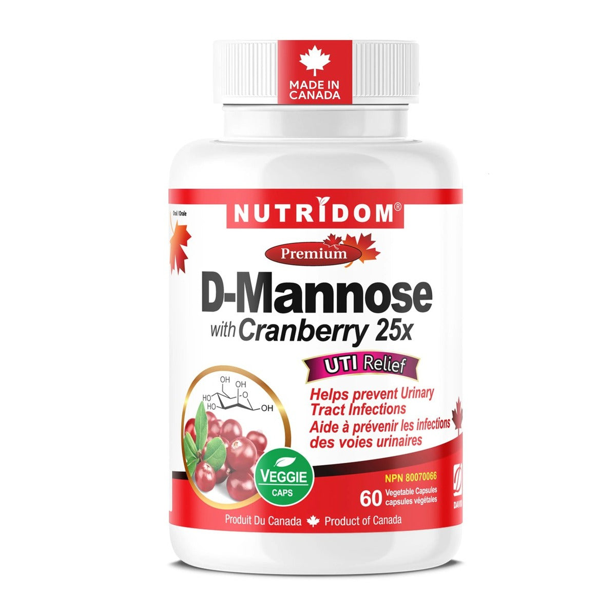 Nutridom D Mannose w Cranberry
