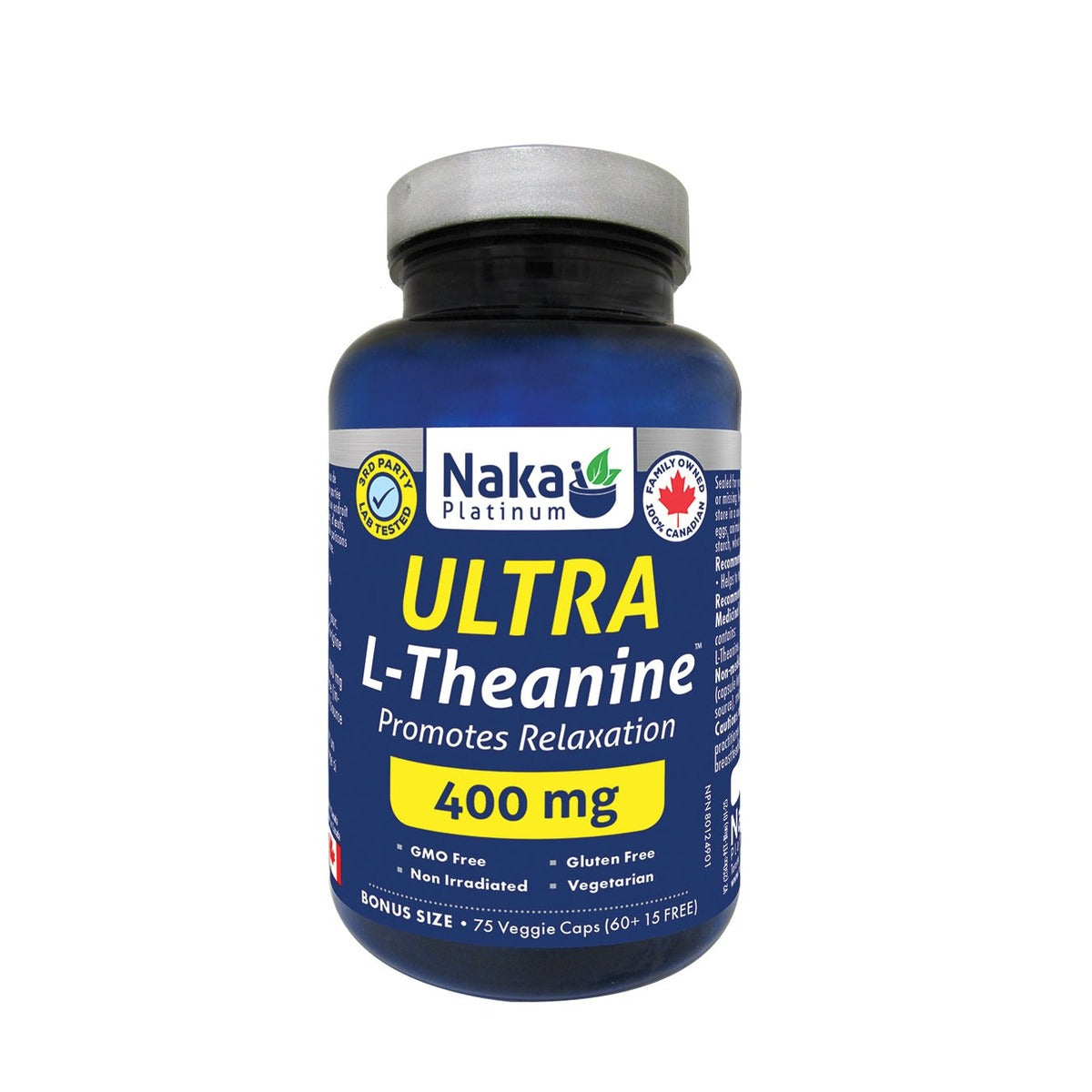 Naka Ultra L-theanine 400mg/75