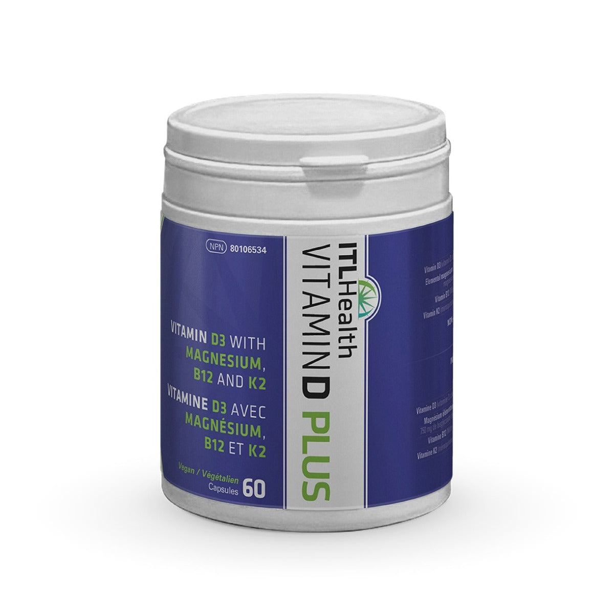 ITL Health Vitamin D Plus 60 Capsules