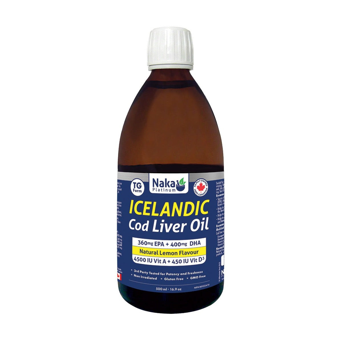 Naka Icelandic Cod Liver OIL 8