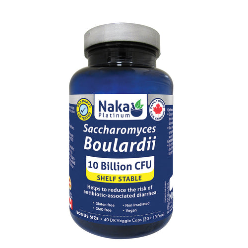 (Bonus Size) Platinum Saccharomyces Boulardii - 40 DR vcaps