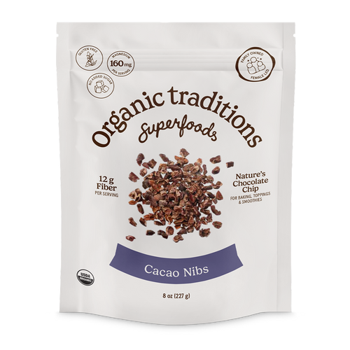 Cacao Nibs – 454g (15 servings per bag) / CA