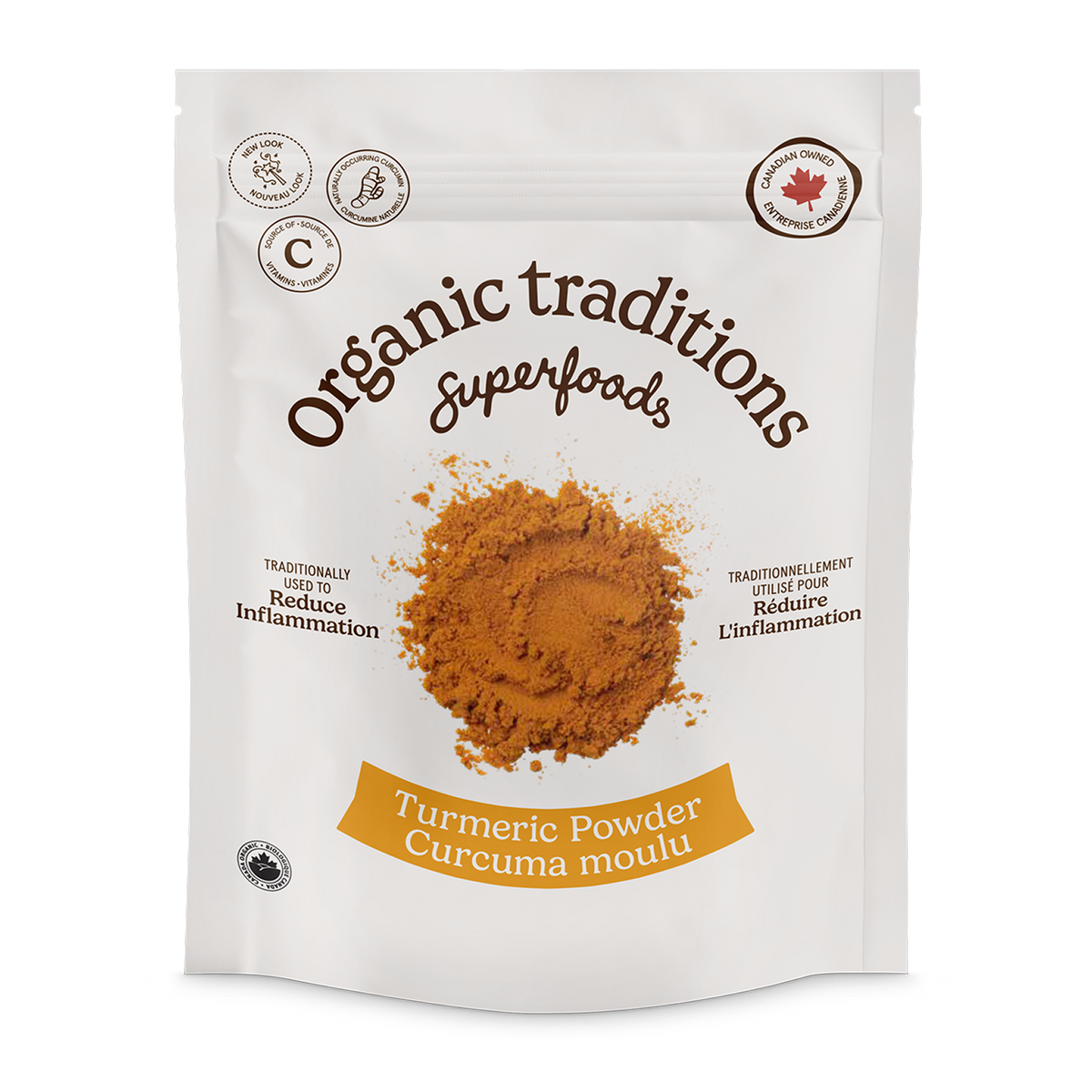 Turmeric Powder – 454g (90 servings per bag) / CA