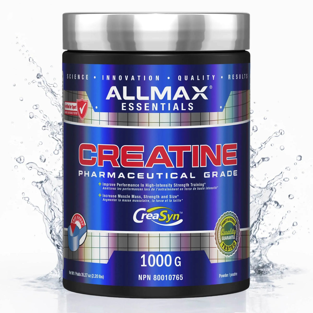 ALLMAX Creatine Monohydrate Powder 1000 g