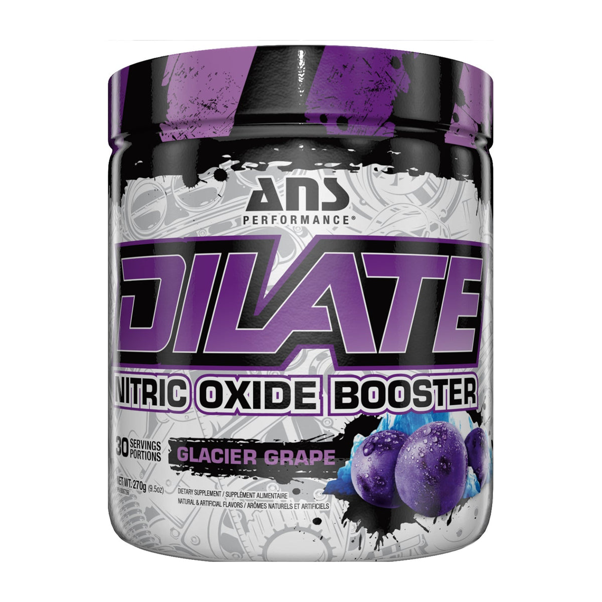 ANS Performance DILATE PUMP Pre-Workout Glacier Grape 300 g