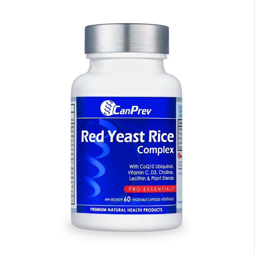 CanPrev Red Yeast Rice Complex 60 Vegetable Capsules