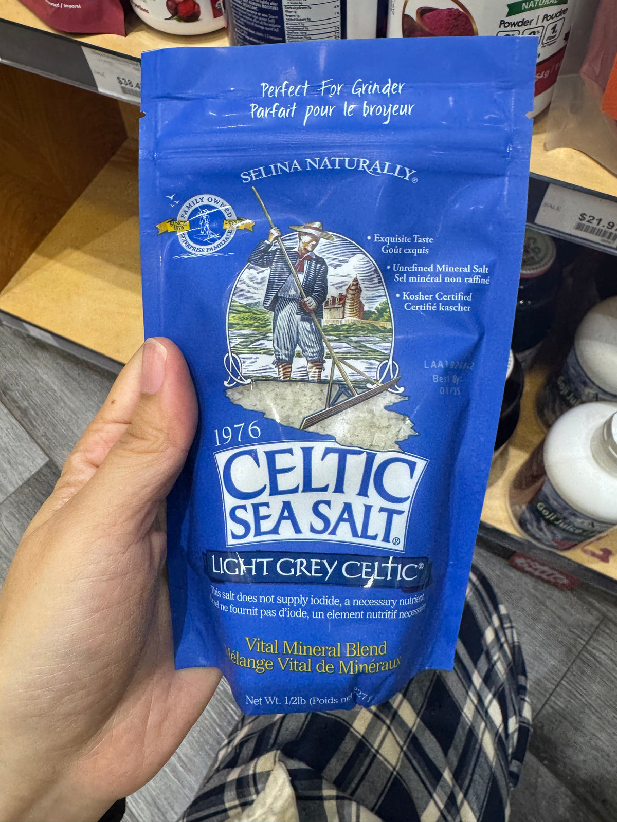 Celtic Sea Salt Light Grey Celtic 227 g