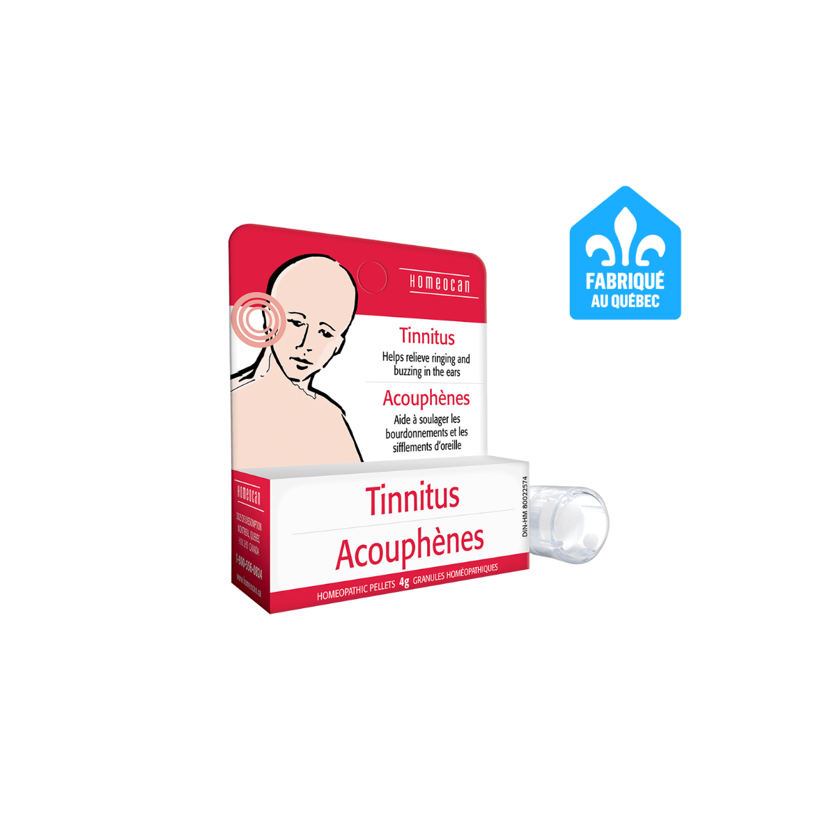 Homeocan Tinnitus Pellets 4 g