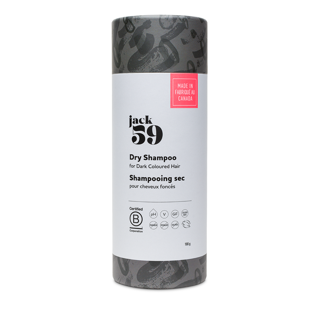 Jack59 Dry Shampoo for Dark Toned Hair 100 g