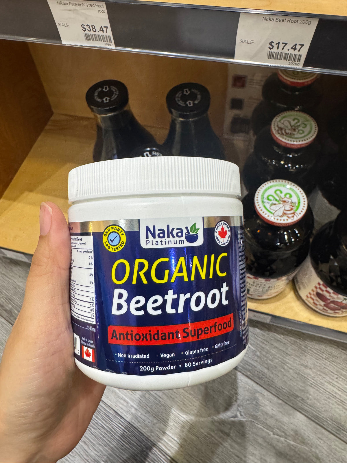 Naka Platinum Organic Beetroot Powder 200 g