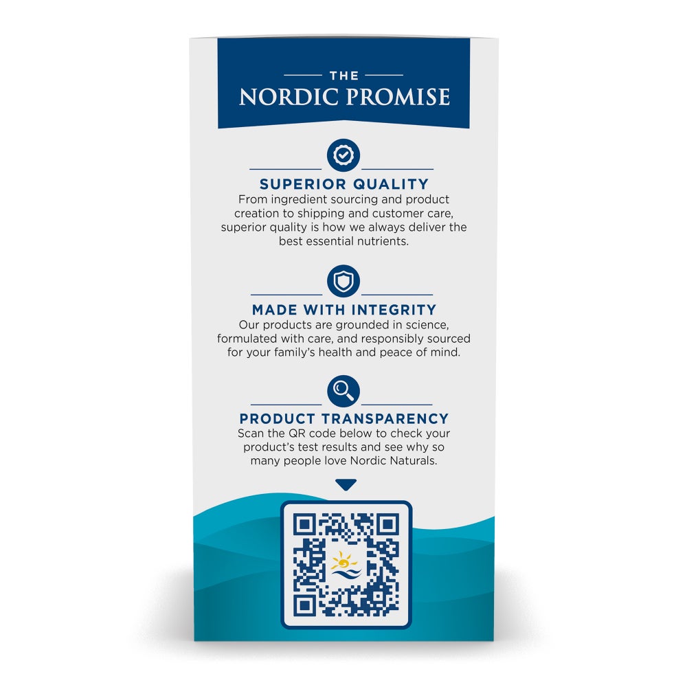 Nordic Naturals Omega-3 Lemon 120 soft gels