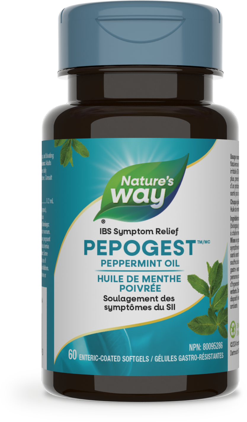 Pepogest™, Peppermint Essential Oil / 60 softgels