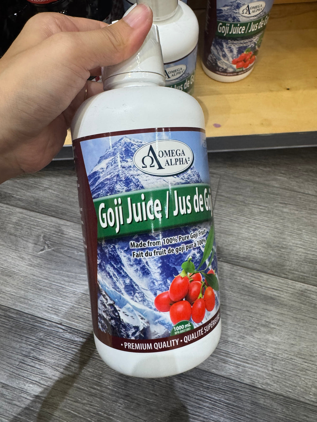 Omega Alpha Goji Juice 1000 mL