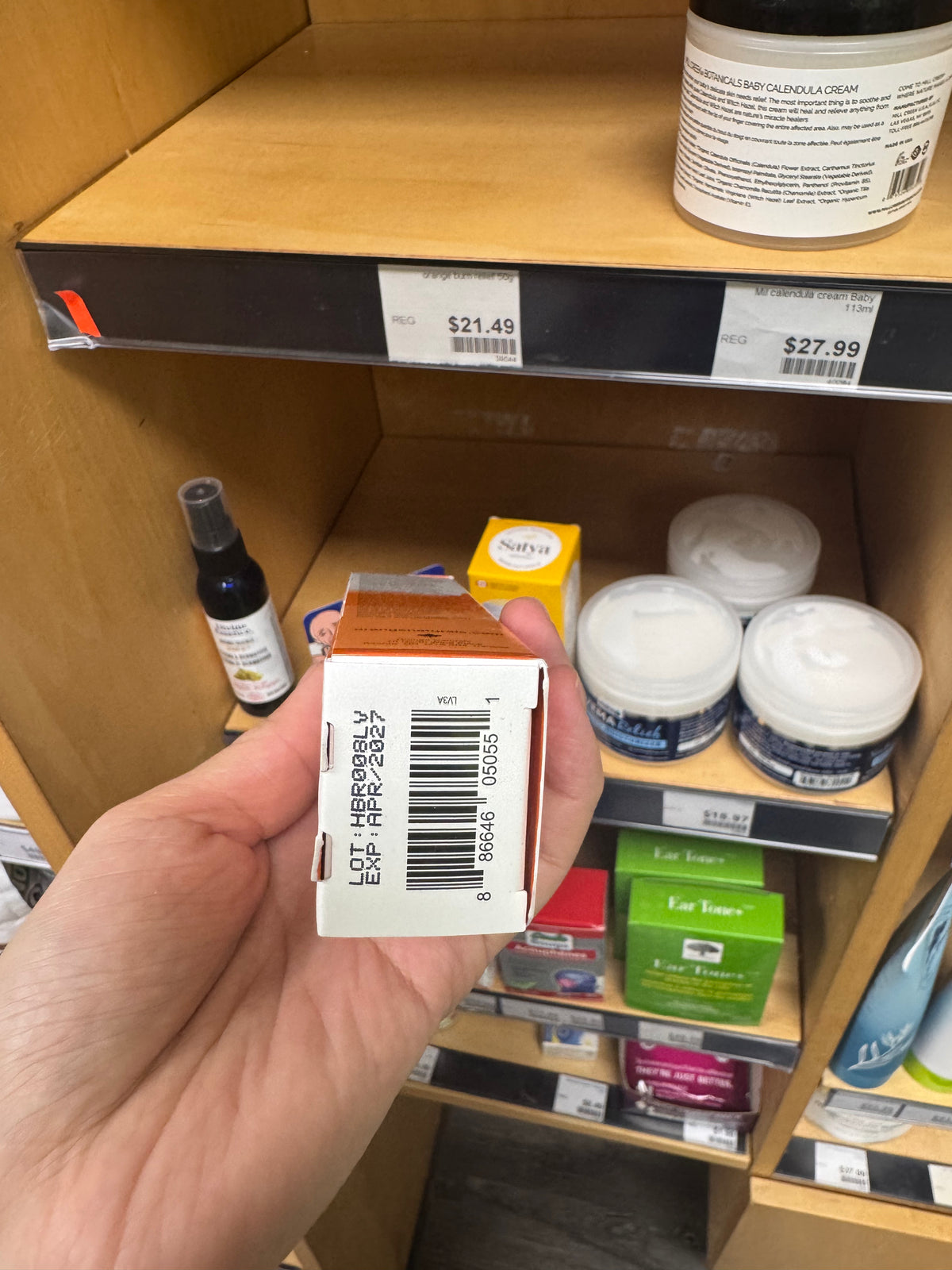 Orange Naturals Burn Relief Cream 50 g