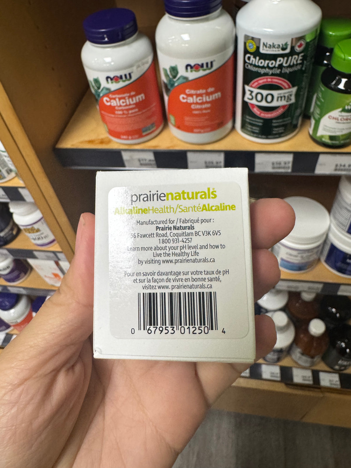 Prairie Naturals pH Paper 1 Roll
