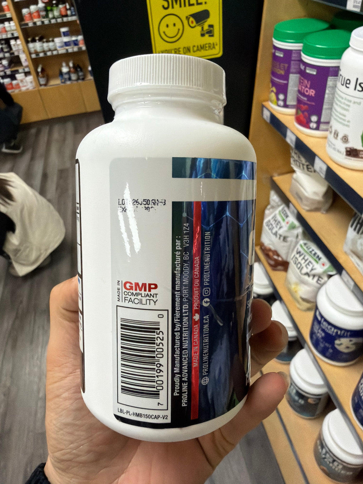 Pro Line caHMB 600 mg 150 Vegetable Capsules