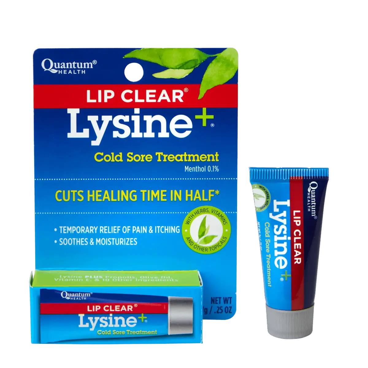 Quantum Health Lip Clear Lysine+ Cold Sore Treatment 7 g