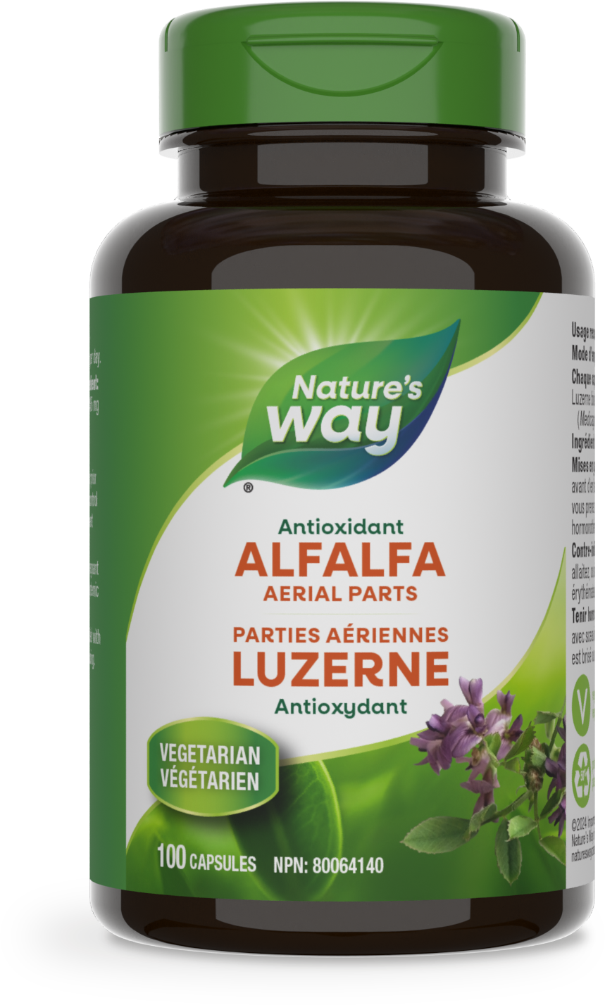Alfalfa Leaves / 100 capsules