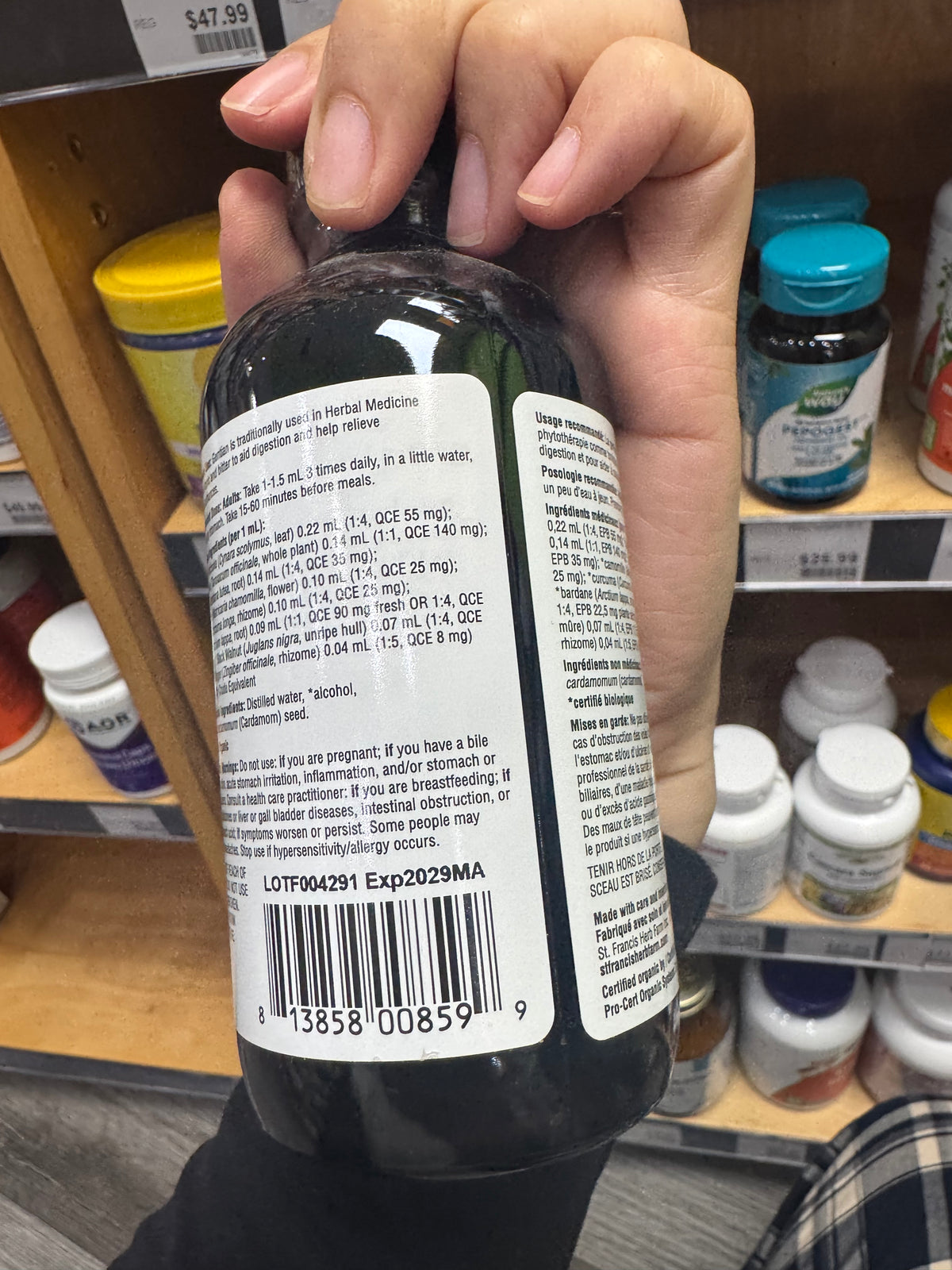 St. Francis Herb Farm Canadian Bitters 250 mL