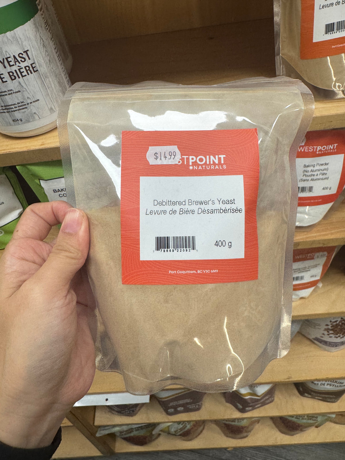 Westpoint Naturals Debittered Brewer’s Yeast 400 g