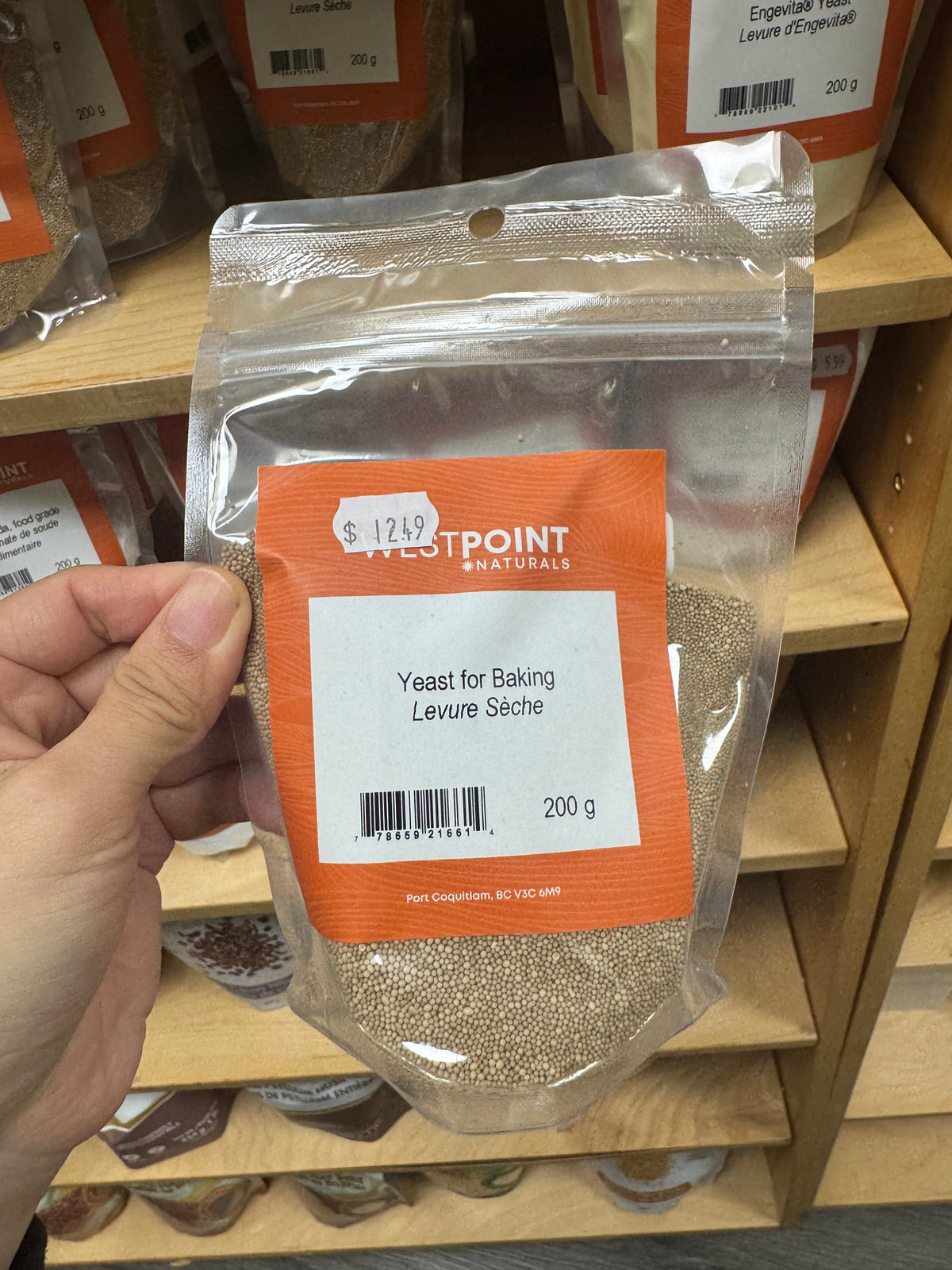 Westpoint Naturals Yeast for Baking 200 g